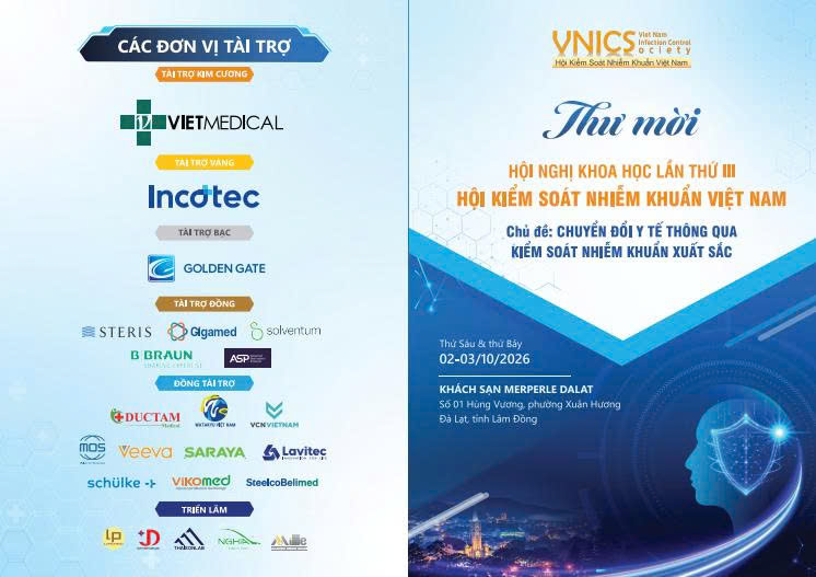 Thư mời tham dự hội nghị KSNK Việt Nam 2026